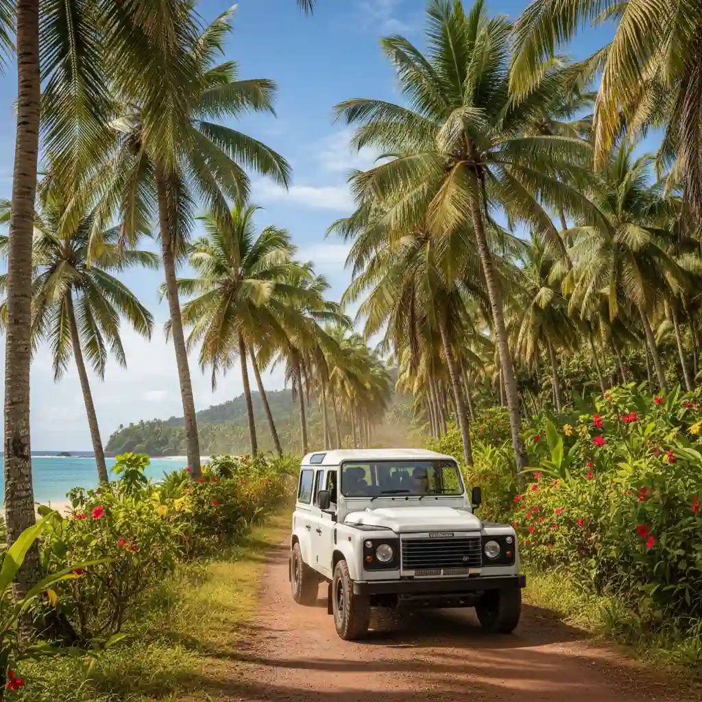 Luxury transport to Champagne Beach Vanuatu