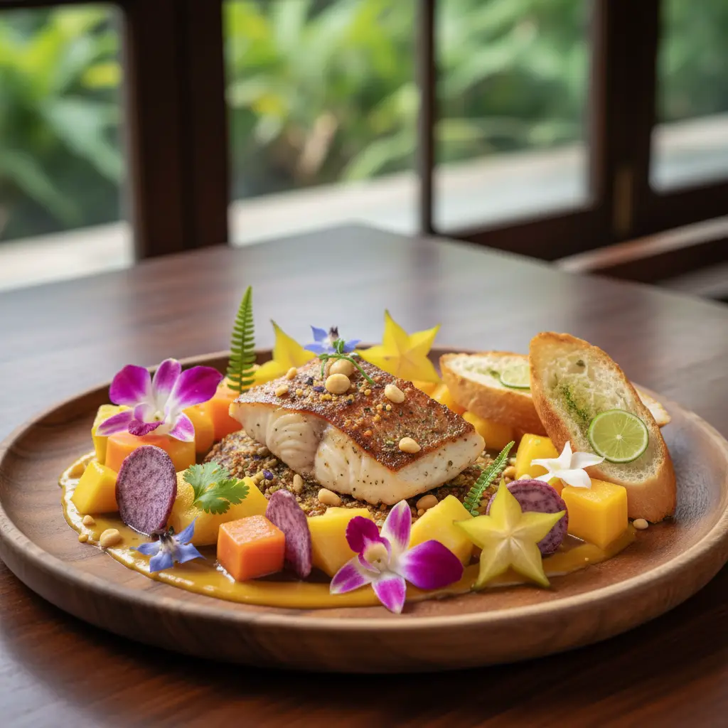 Exquisite French-Melanesian fusion cuisine in Port Vila