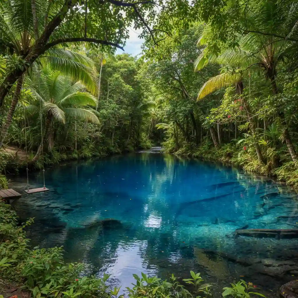 Nanda Blue Hole Espiritu Santo Vanuatu