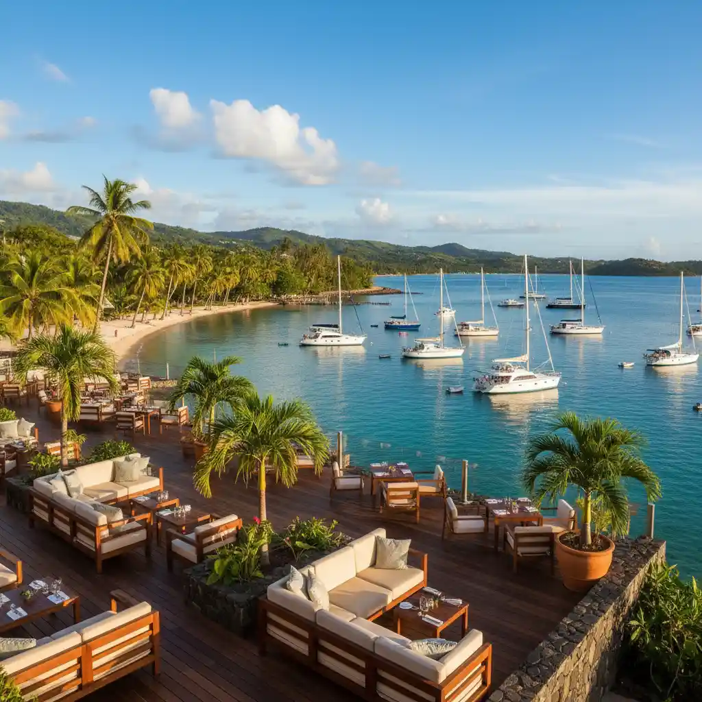 Waterfront dining experience in Port Vila Vanuatu