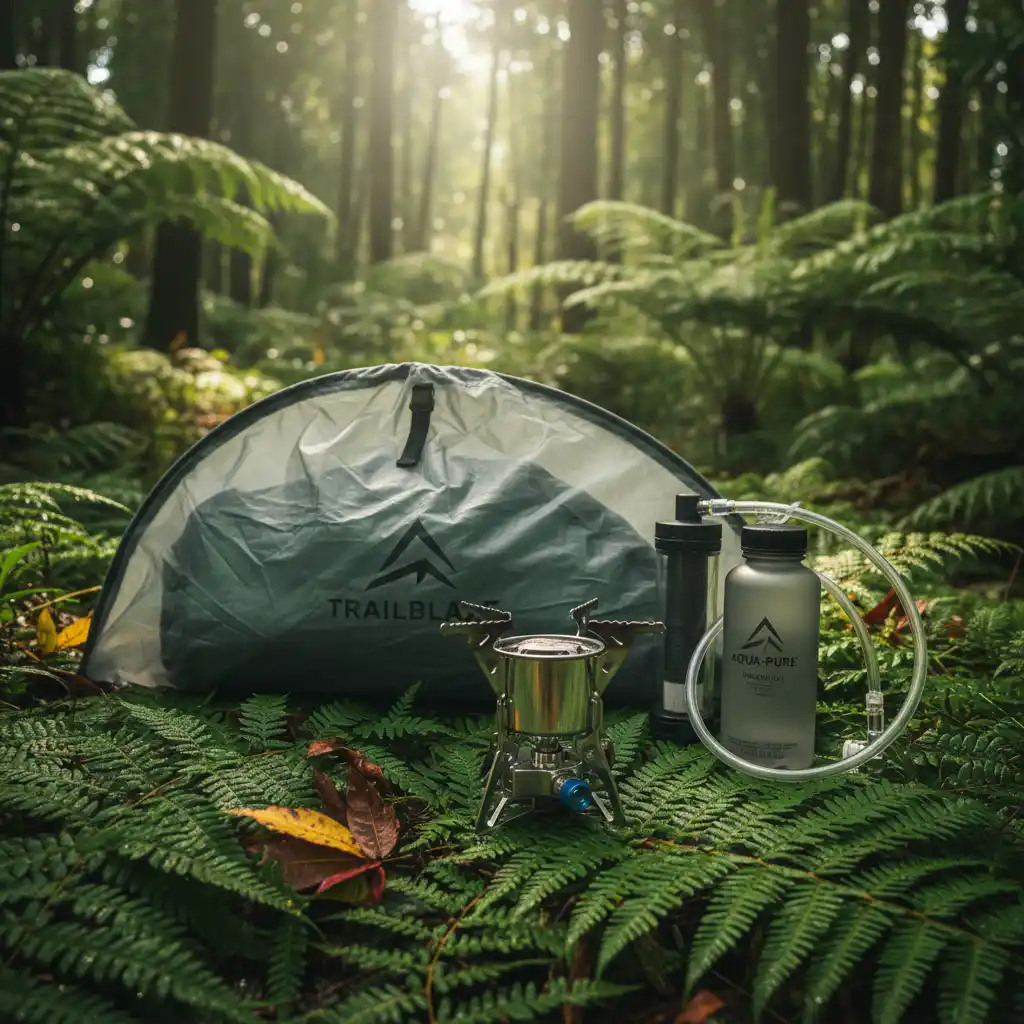 High-end tropical camping gear for Vanuatu