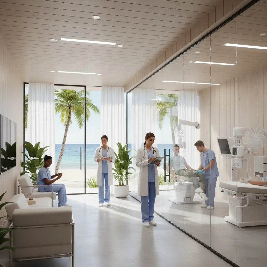 Professional medical facilities and health safety in Vanuatu