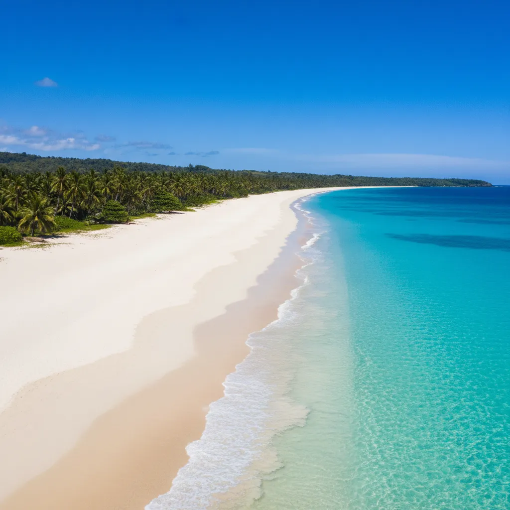 Champagne Beach Vanuatu pristine landscape