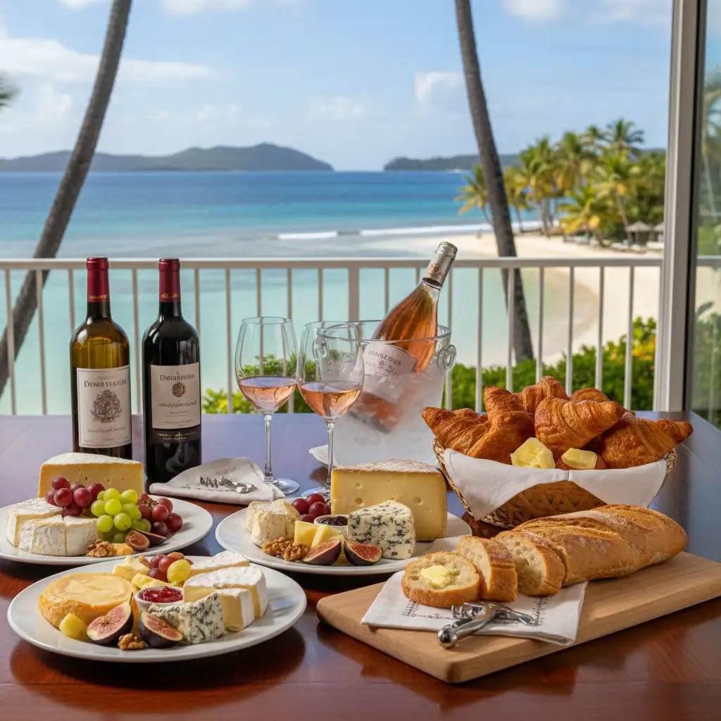 French dining experience in New Caledonia