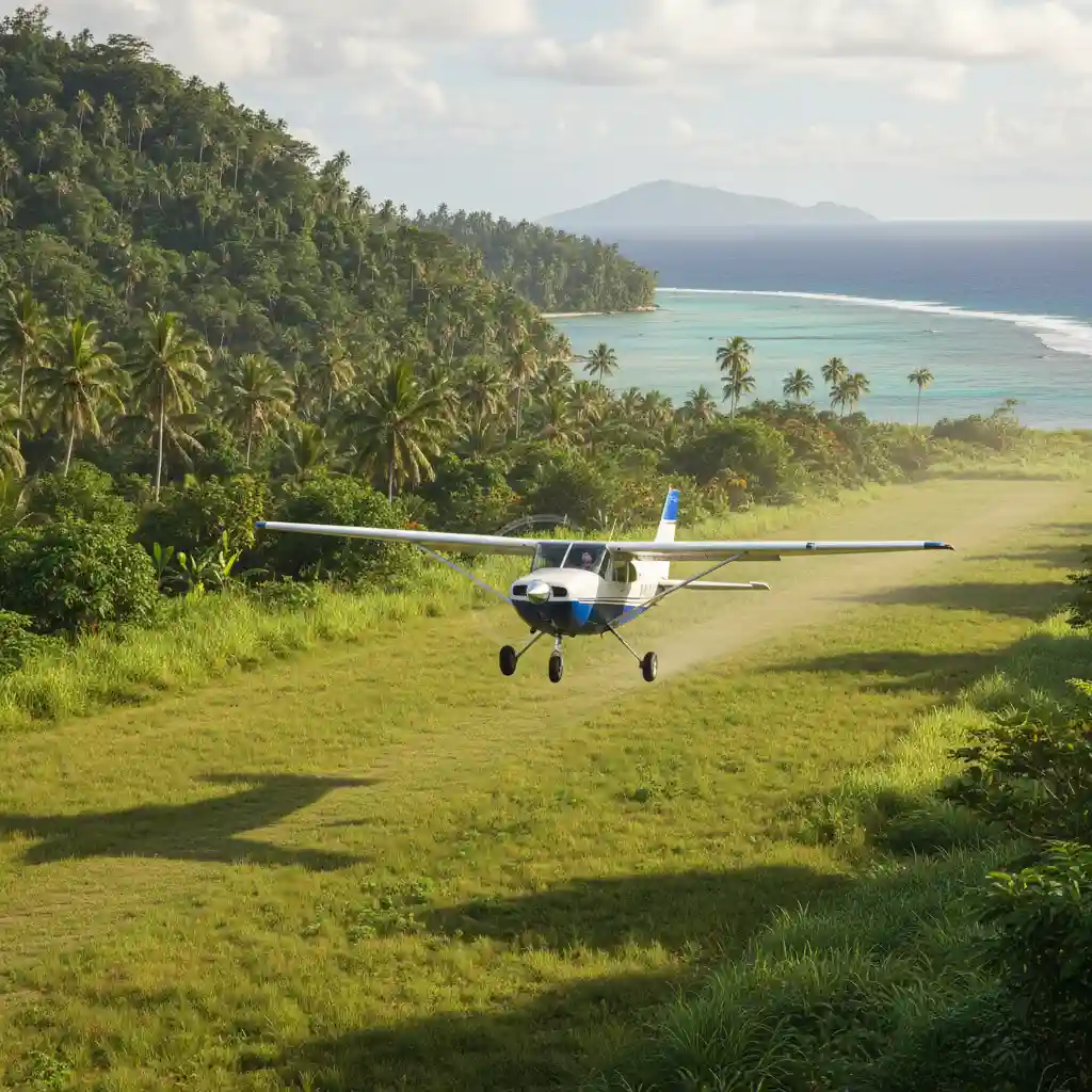 Domestic travel in Vanuatu via small aircraft