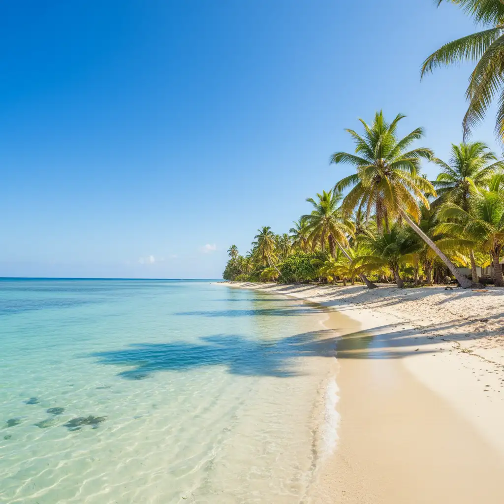 Pristine Vanuatu beach during dry season, ideal for New Zealand tourists