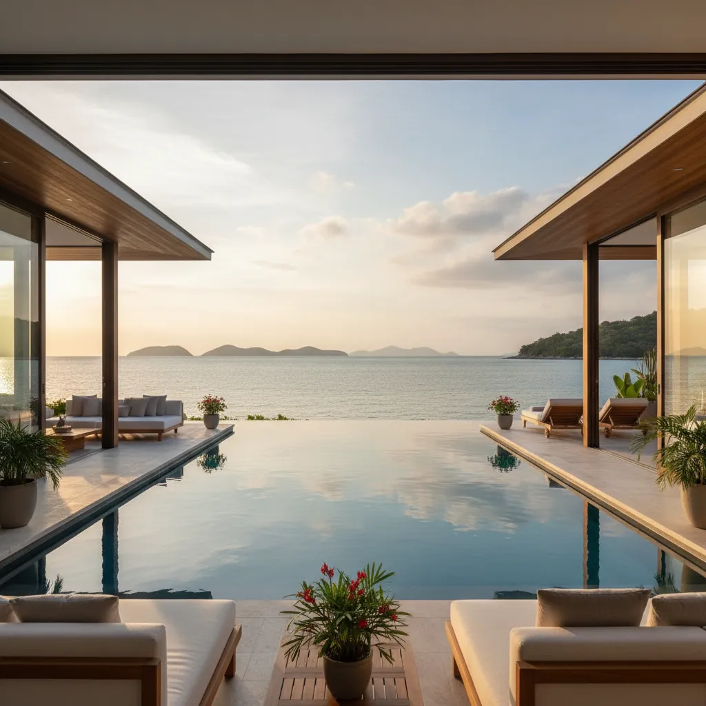 Modern luxury villa at The Moso Vanuatu