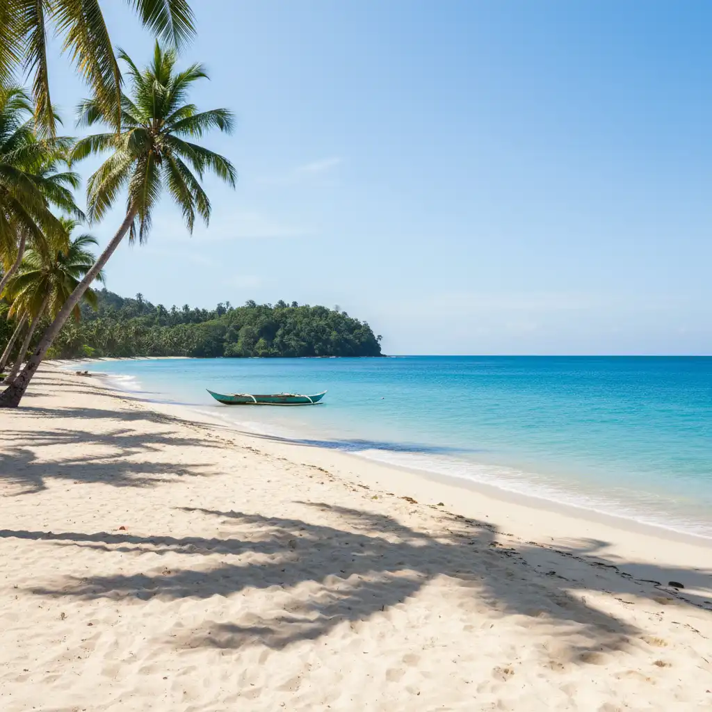 Champagne Beach Espiritu Santo white sand and blue water
