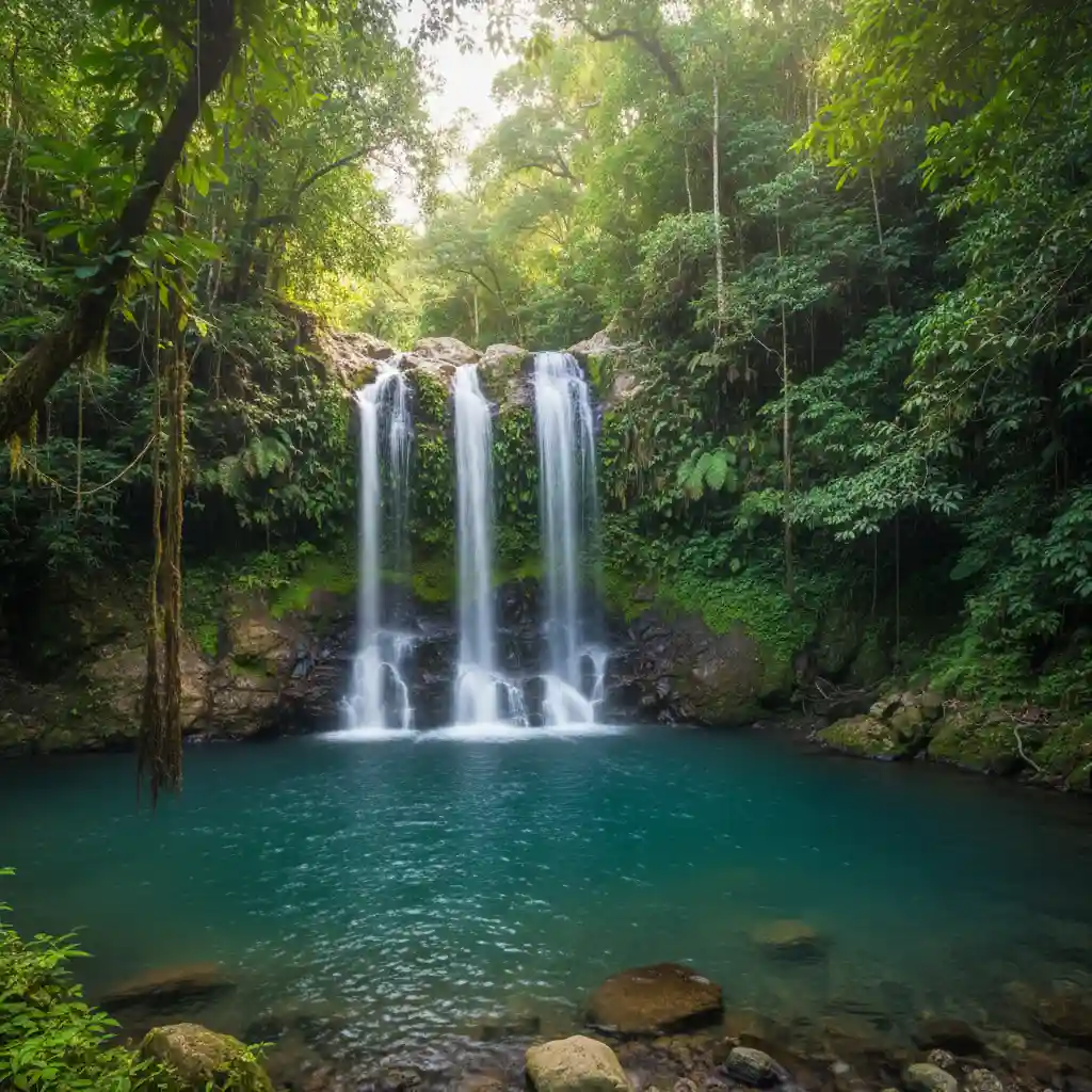 Amelbati Waterfall, Malekula, Vanuatu