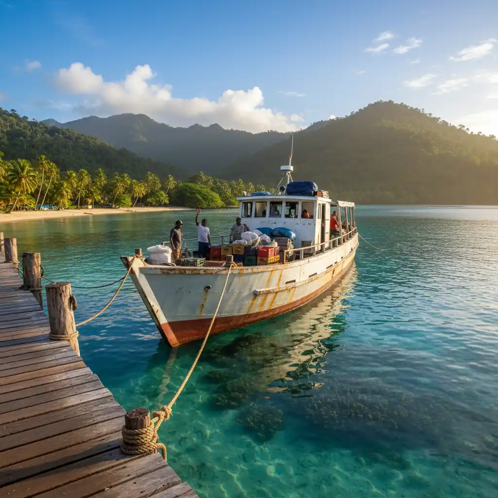 Vanuatu inter-island ferry