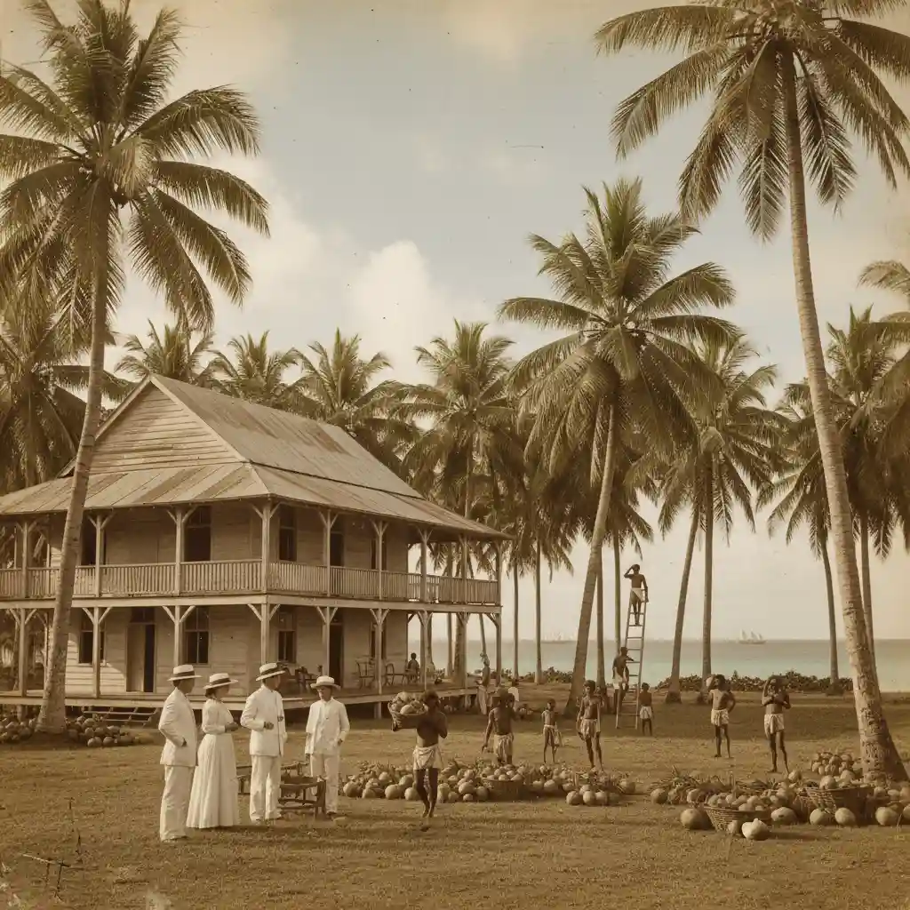 Early colonial plantation settlement in Port Vila