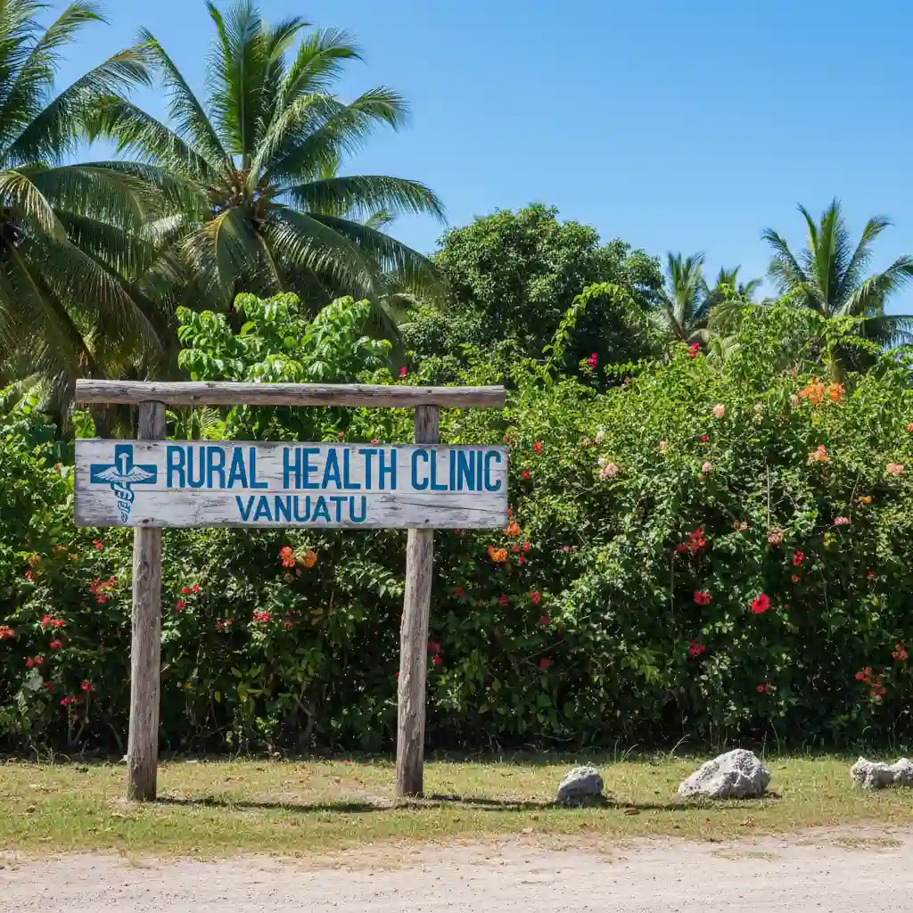 Medical clinic in Vanuatu