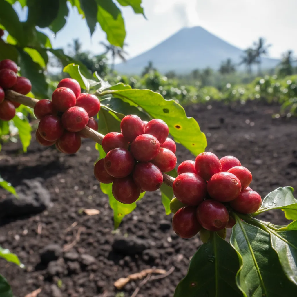 Tanna Island coffee plantation